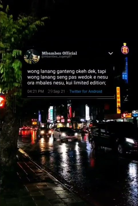 Story wa - terbaru - viral baper - Caption jowo - terboyo ninggal cerito.