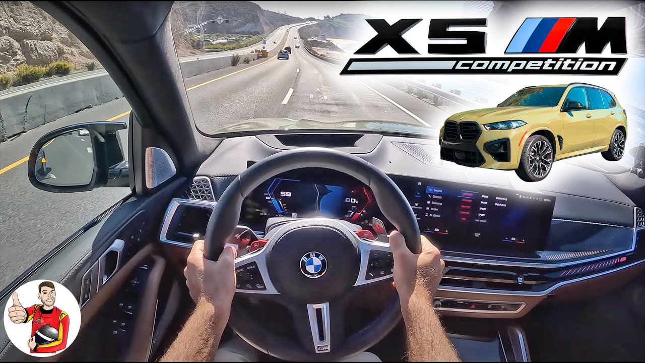 The 2024 BMW X5 M Comp is a Practical Powerhouse (POV Drive Review