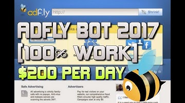 Adfly Bot 2017 + Auto SKIP [100% Work] $200 Per Day