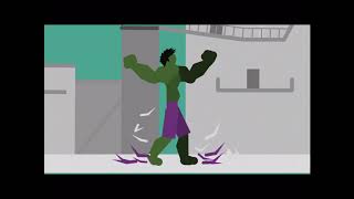 Stick Nodes Animation|Hulk Transformation