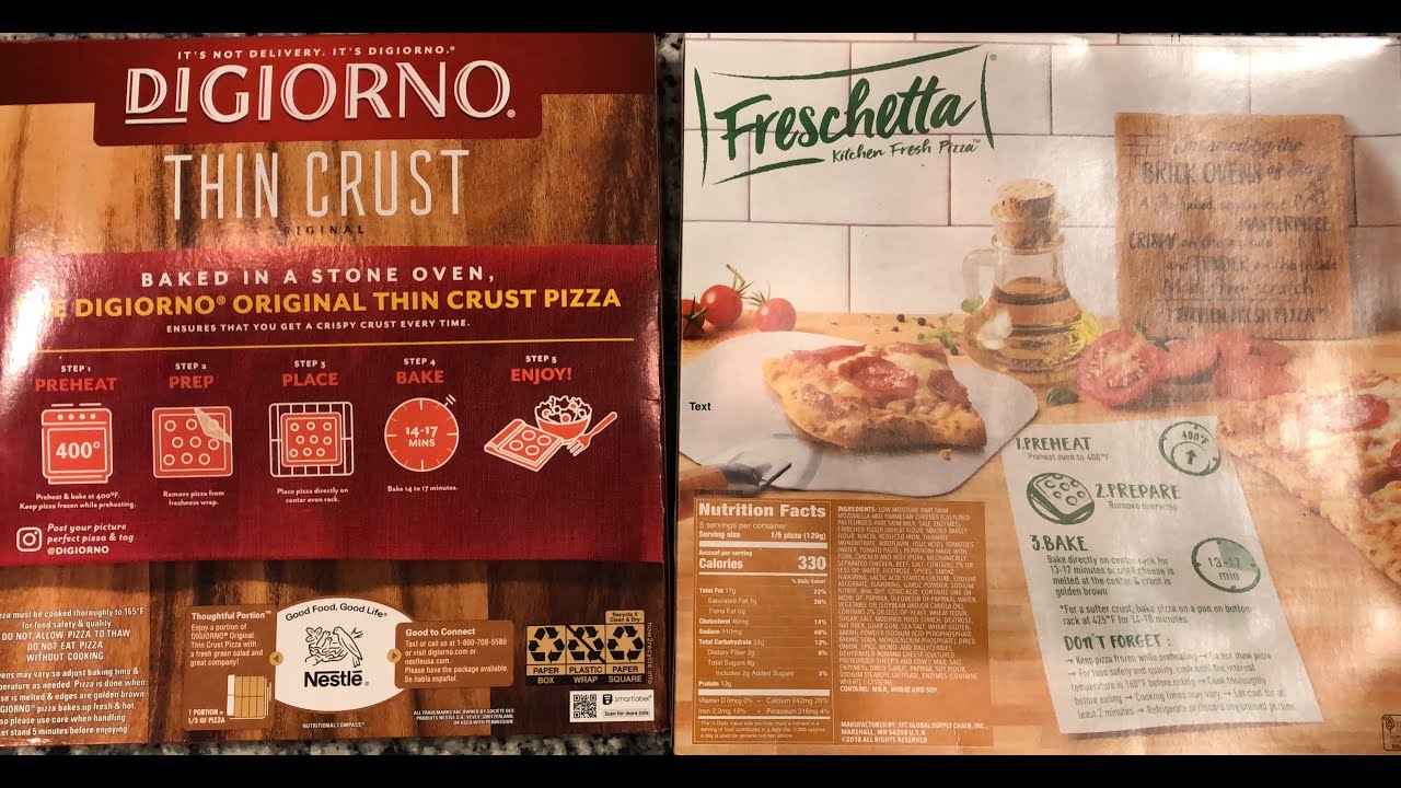 Freschetta vs DiGiorno 