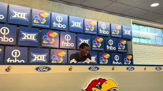 Melvin Council Jr. discusses KU’s win streak, current approach