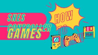 How to draw SNES Controller #shorts  Guide For Everyone