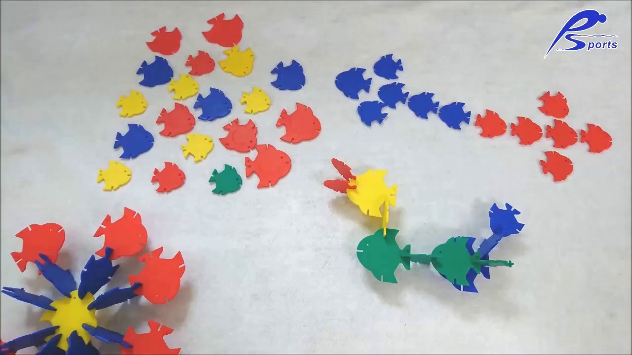 S8601 (Tropical fish blocks 3 size mixed set) YouTube