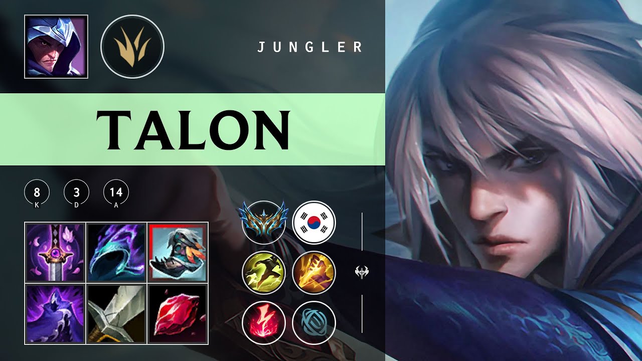 Talon Jungle vs Jayce - KR Challenger Patch 25.24