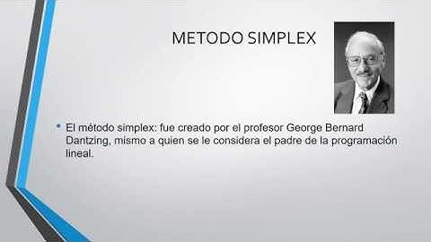 Metodo Simplex video