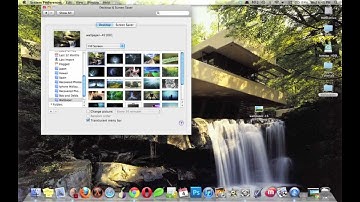 Mac: How to Change Wallpaper (Snow Leopard)