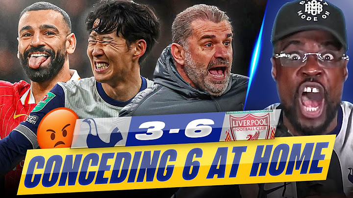EMBARRASSING DEFENDING, WE CAN’T DEFEND WE OFFEND IT'S CRIMINAL🤬 Tottenham 3-6 Liverpool EXPRESSIONS