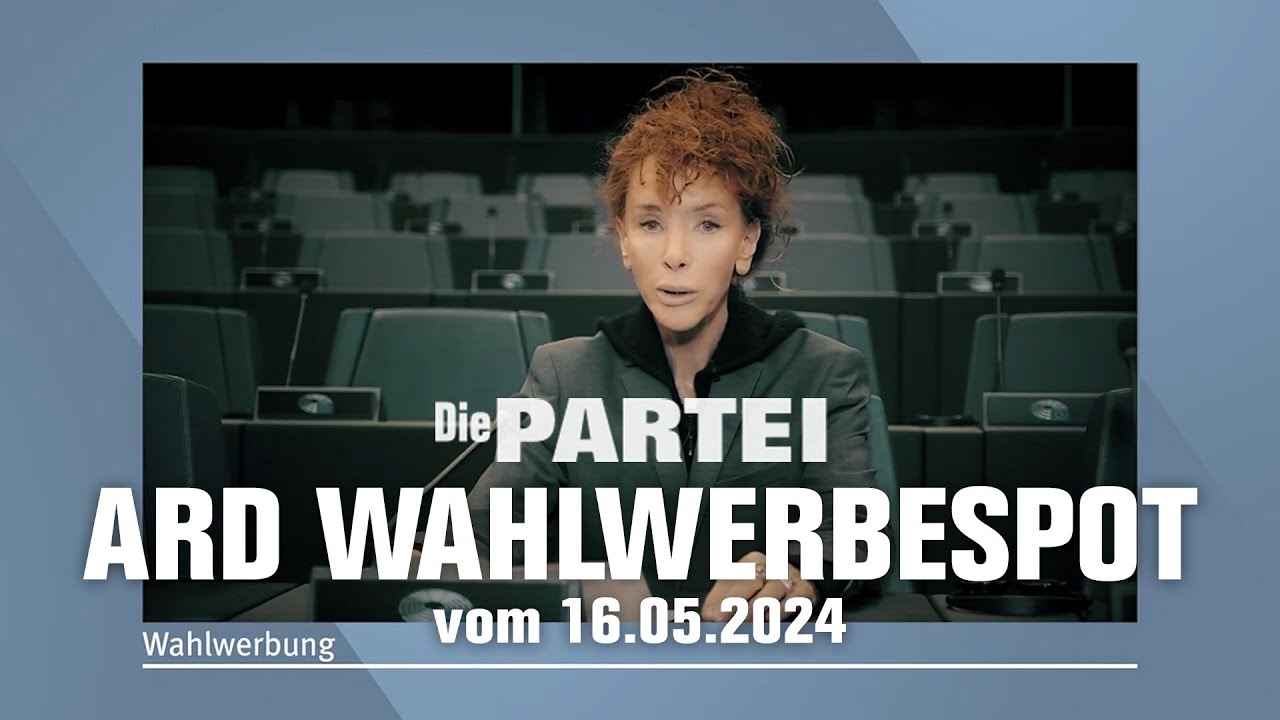 Gemeinsamer Wahlwerbespot von PARTEI und FDP