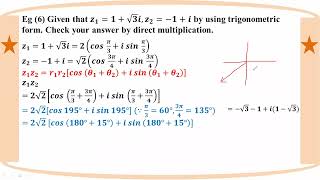 # Grade 12 Math (ch 1) Product  in Trigonometric Form