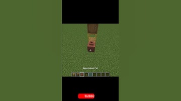 Wooden Water Barrel Build Hack #shorts #minecraft