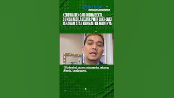 Kecewa dengan Indra Bekti, Ibunda Aldila Jelita: Pilih Laki-laki Jahanam atau Kembali ke Maminya