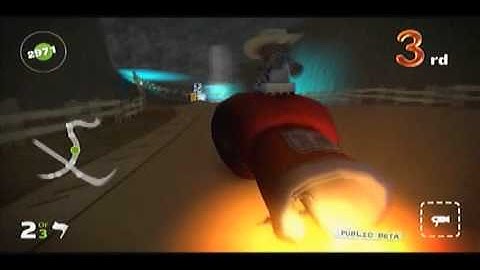 Littlebigplanet karting My Track [Seaside Blue Parkway] by hirohiro2000