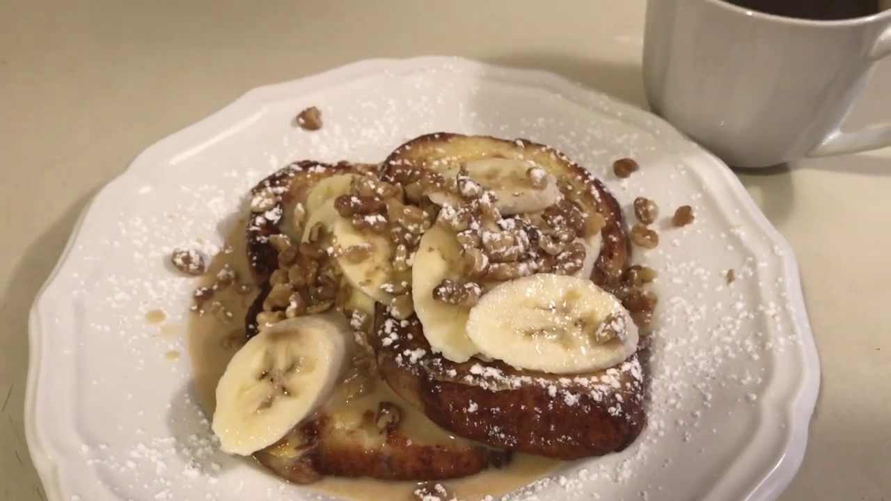 Banana Walnut French Toast/ Самые вкусные гренки YouTube