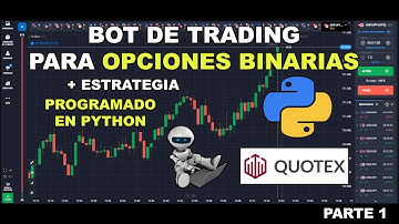 🔴 Python Trading Bot para Opciones Binarias en Quotex | Operando de forma AUTOMATICA en Quotex