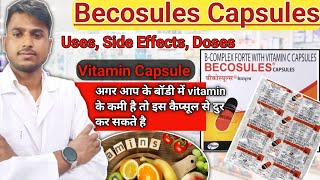 Becosul Capsule | Becosul Capsule Uses In Hindi |Vitamin B12,Folic Acid, Vitamin C, |Vitamin Capsule