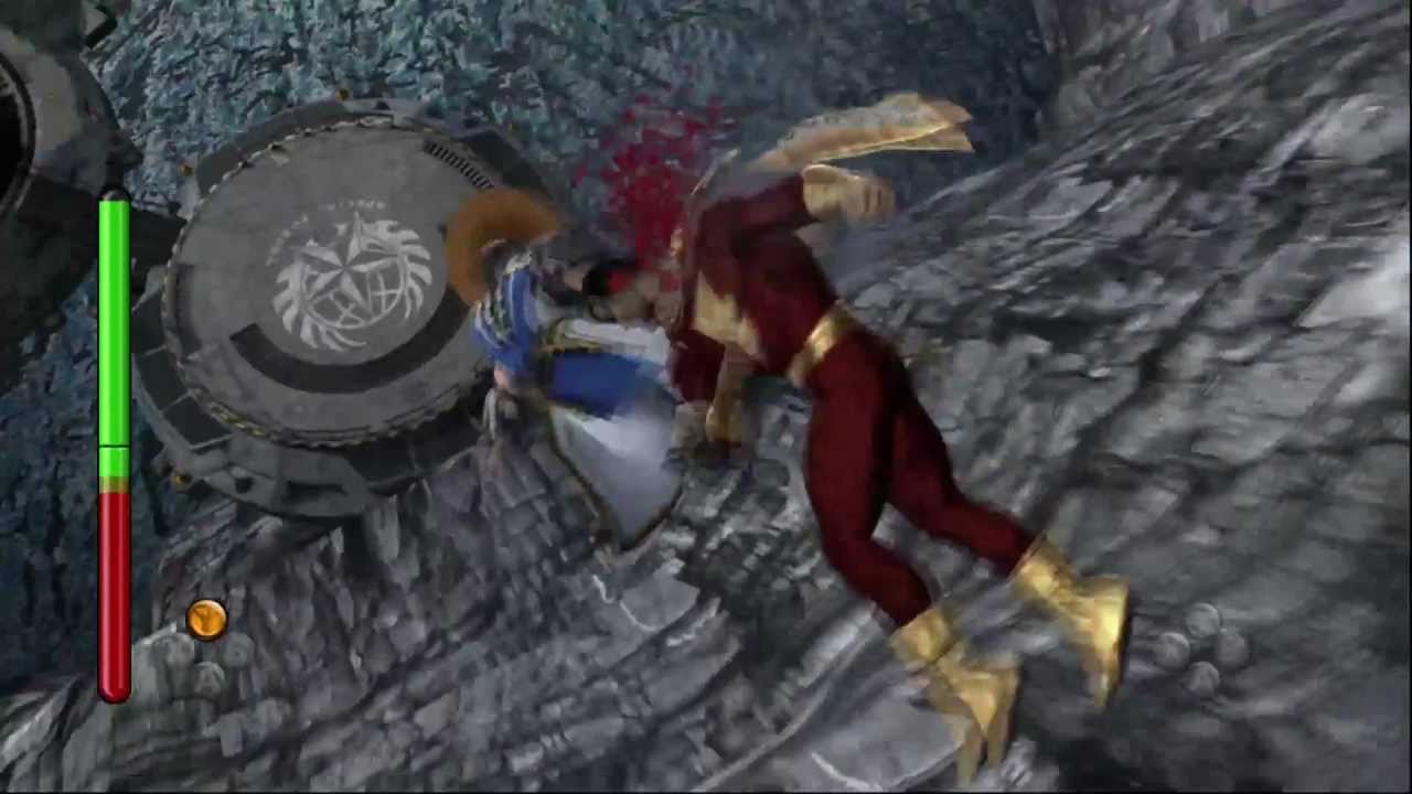 Mortal Kombat vs DC Universe Captain Marvel Freefall