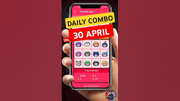Tomarket daily combo 30 April | tomarket daily combo today | tomarket today combo | #shorts