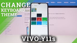 How to Change Keyboard Theme in VIVO Y11s – Open Keyboard Settings screenshot 5