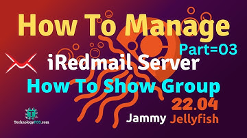 How To Manage iRedmail Mail Group - How To Show Mail Group