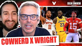 Nick Wright on LeBron's future, NBA Playoffs, NFL Draft, Kyrie Irving \u0026 Kevin Durant | Colin Cowherd