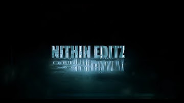 How to make cinematic intro in kinemaster||glitch channel opener intro template||Nithin Editz