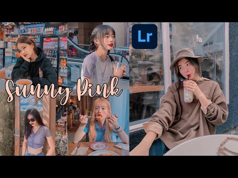 Tone Màu Lightroom - Chỉnh Màu Sunny Pink Bằng Lightroom | Mobile Presets Free DNG | Vy Nguyen