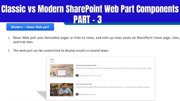 Classic vs Modern SharePoint Web Part Components - Part 3 | HexaCorp