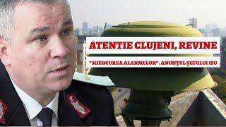 Revine ”Miercurea Alarmelor”. Alarmele se vor auzi din nou timp de o oră. Anunțul  șefului ISU