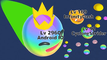 CLASH OF SLIMES.IO 2 - Level Up Monster, Android .io Games (Android & iOS) Gameplay Walkthrough