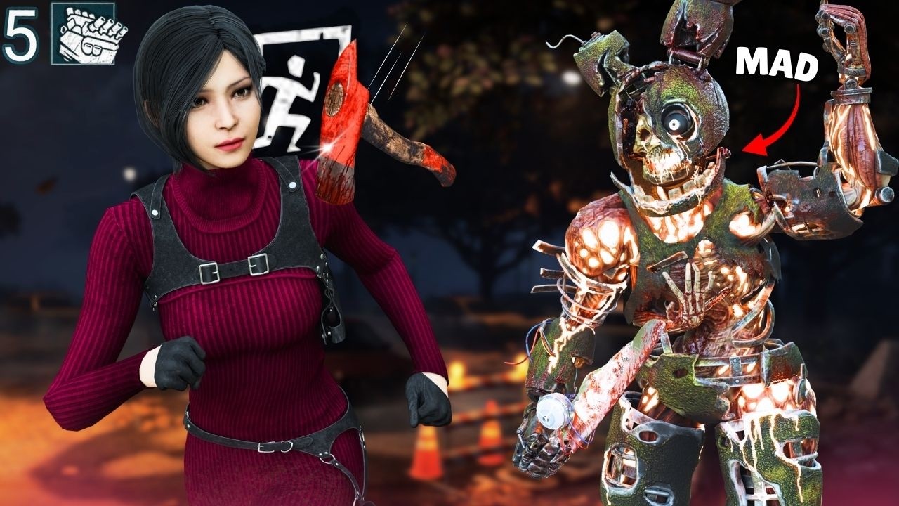 Salty Killer RAGES After Getting Looped For 5 Gens!