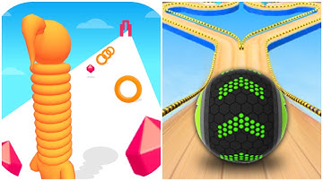 Going Balls vs Long Neck Run | Android iOS Mobile Gameplay Walkthrough