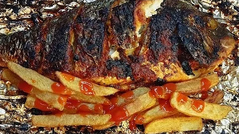 How To Make oven grilled white bass fish .This Recipe Should make it to your Christmas menu.