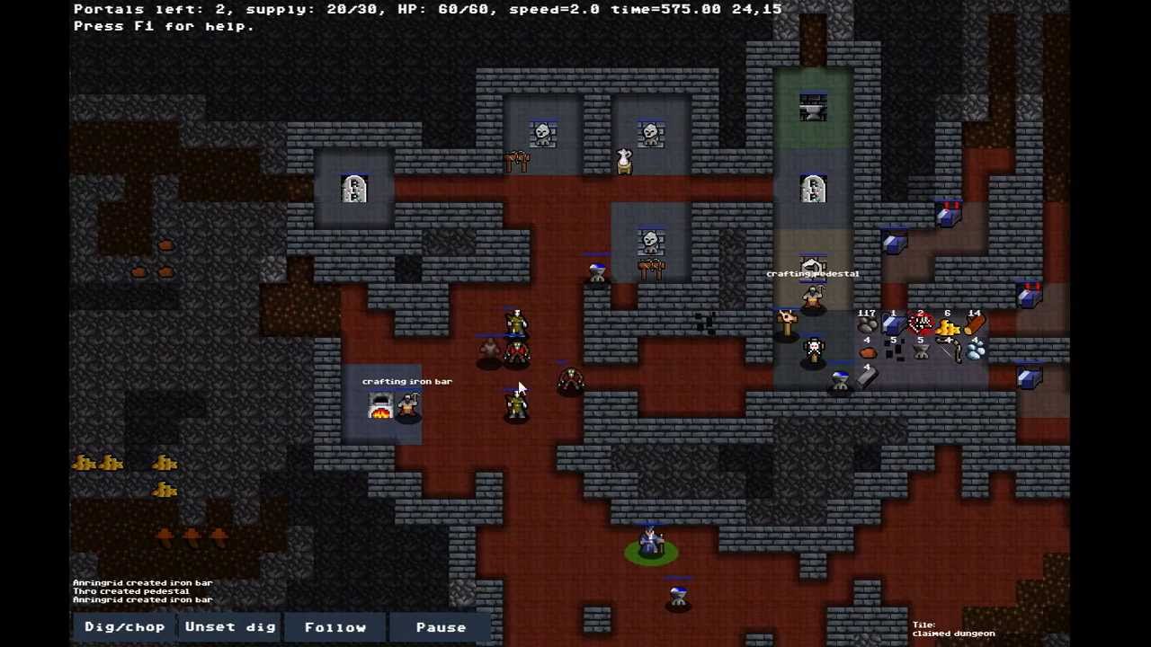 Crypt Wizard build #5 - quick demo - YouTube