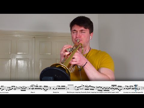 How Many Techniques Can You Fit Into A Trumpet Solo Tastefully