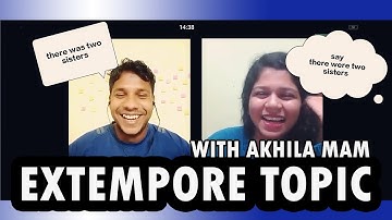 Clapingo conversation with AKHILA MAM Extempore topic