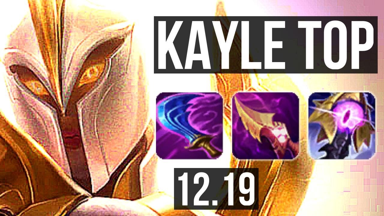 KAYLE vs GP (TOP) | 2.4M mastery, 1200+ games, 6/3/10 | KR Master | 12.19