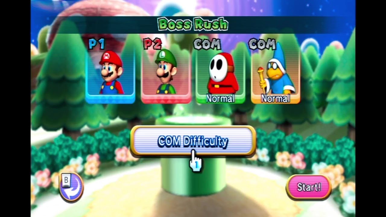 Mario Party 9 - Boss Rush - Mario vs Luigi vs Shy Guy vs Magikoopa