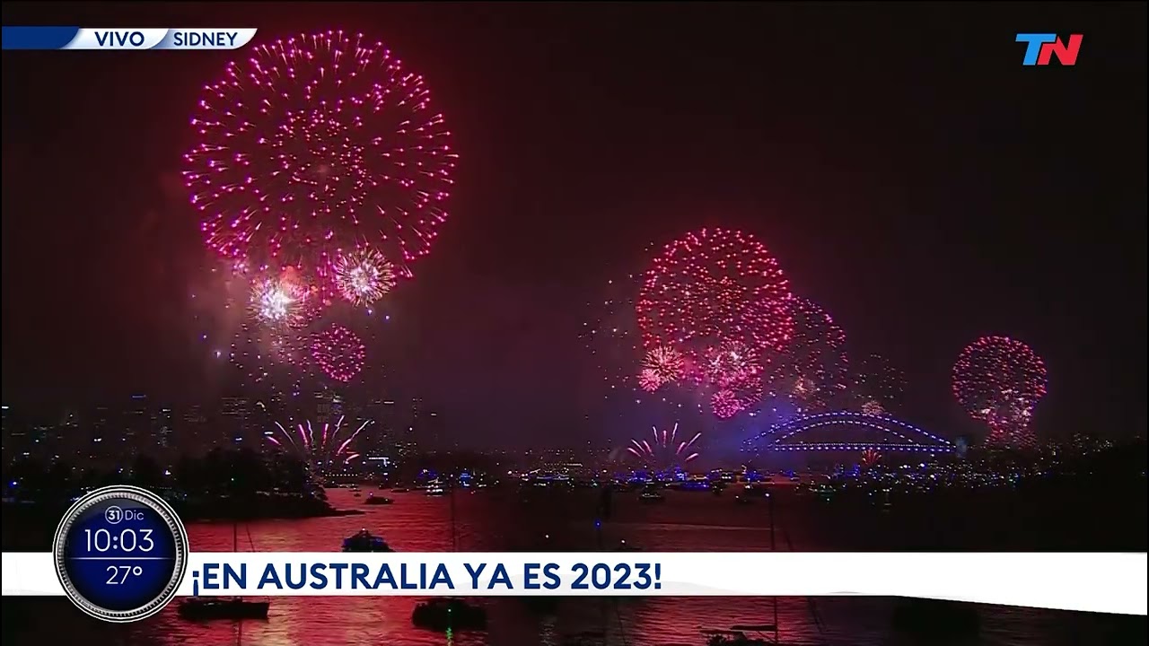 Año Nuevo 2023 | Sídney, Australia | 31/12/2022