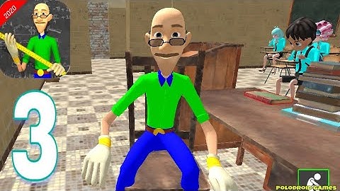 Baldis School Basic Test Gameplay Walkthrough Part 3 (Android/IOS)