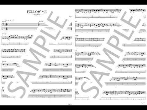 FOLLOW ME【ベースTAB / 完コピ】 - andymori