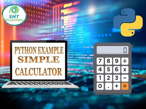 SIMPLE CALCULATOR IN TAMIL | PYTHON EXAMPLE | SMT PROGRAMMING