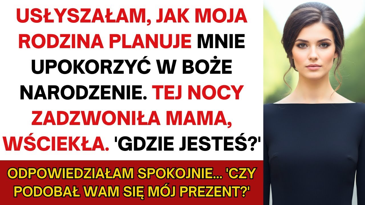Podsłyszałem, że rodzina chce mnie upokorzyć na święta — wysłałem im „prezent”, którego nie zapomną.