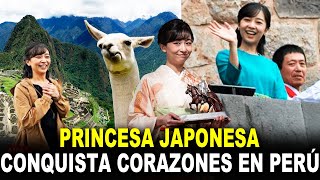 Princesa Kako Conquista Perú con SU VISITA a Machu Picchu y su sencillez es destacada por peruanos.