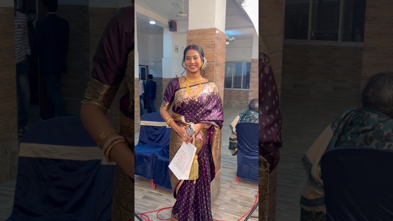 Seje guje gelam puja r Biye te ✨ || #minivlog #chotpoti #vlog #wedding
