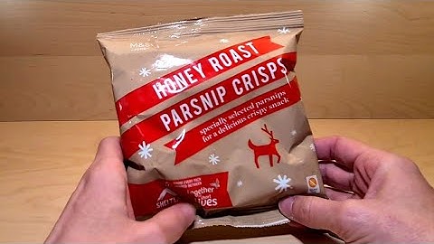 M&S Food Honey Roast Parsnip Crisps - Random Reviews