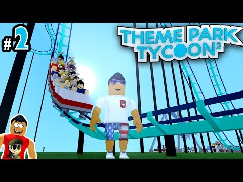 Theme Park Tycoon Ep 1 Rollercoasters Roblox Youtube - skull island in theme park tycoon 2 roblox youtube