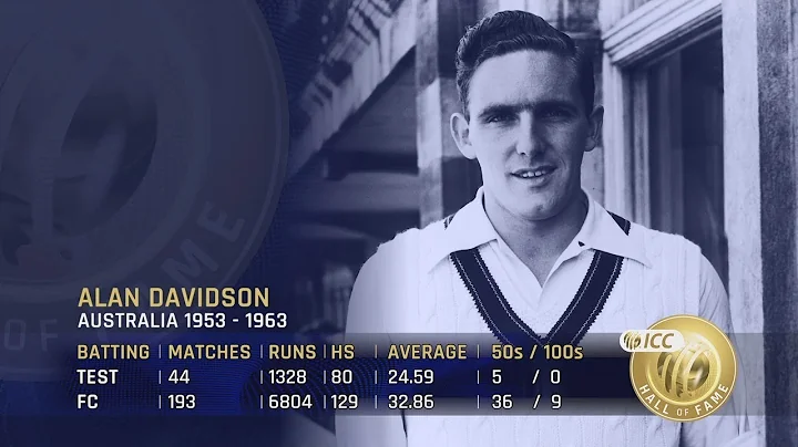 Meet the ICC Hall of Famers: Alan Davidson | 'Stro...
