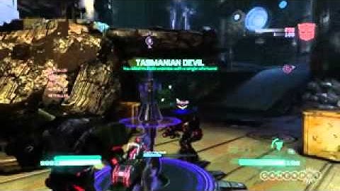 Transformers Fall of Cybertron - Infiltrator and Titan gameplay