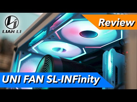 Beste PC RGB Lüfter? Lian Li UNI FAN SL INFinity Unboxing, Test & Review